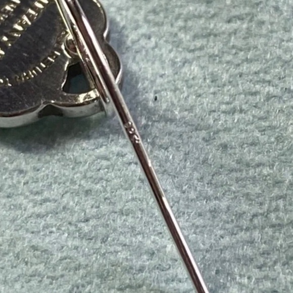 Tiffany & Co Mini Heart tag French Hook Earrings box & pouch  925  🩵 - Picture 5 of 7